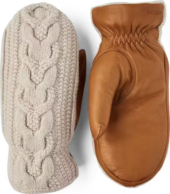 Hestra Elle Mitt Offwhite/cork Hestra