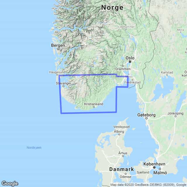 Nordeca Opplevelsesguide Sørlandet 1:250 000 Ugland IT