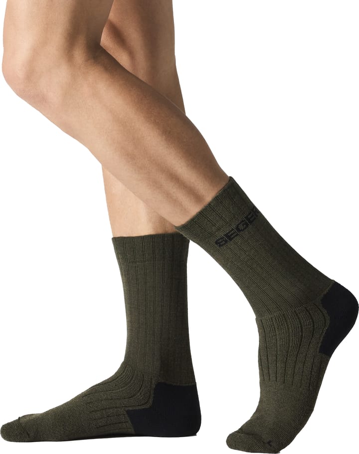 Seger Unisex Wanderer Heavy Wool Green Seger