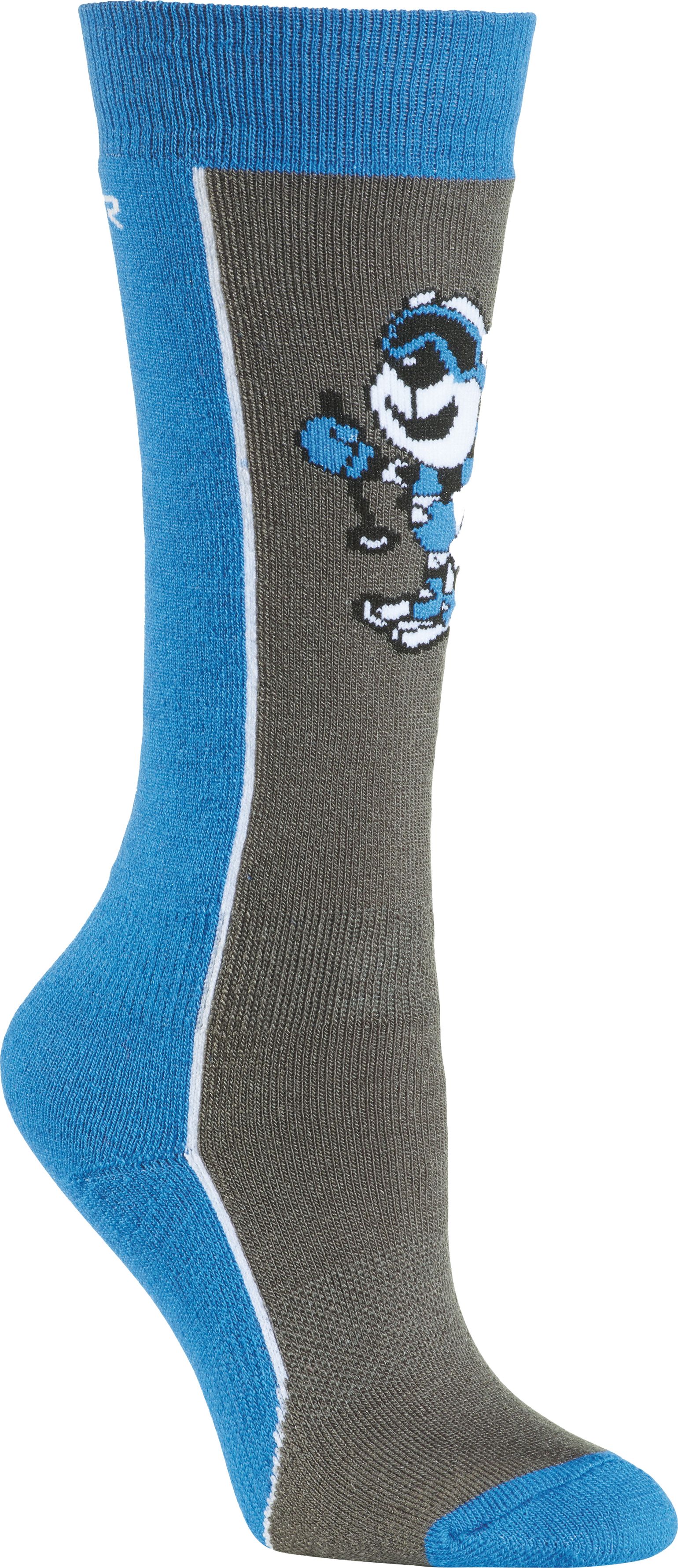 Seger Juniors' Snowbear Alpine Sock Blue