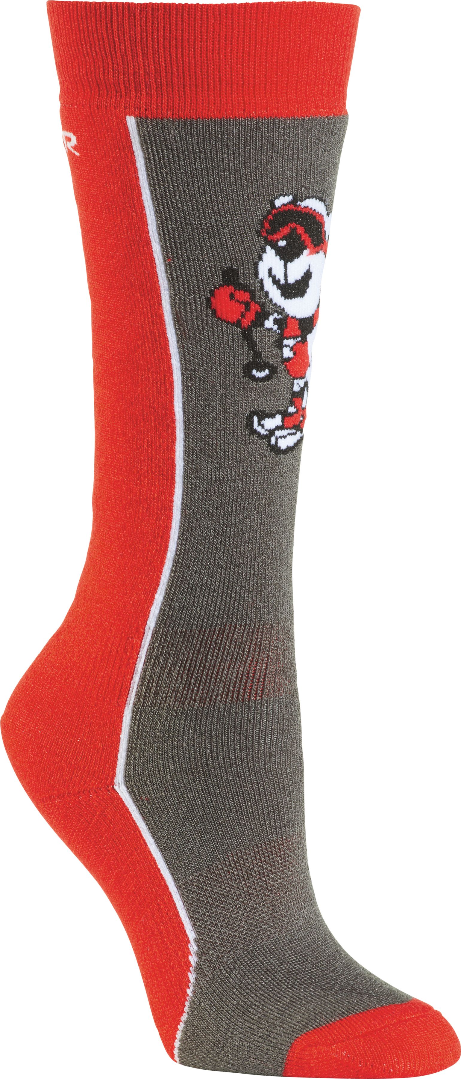 Seger Juniors' Snowbear Alpine Sock Red