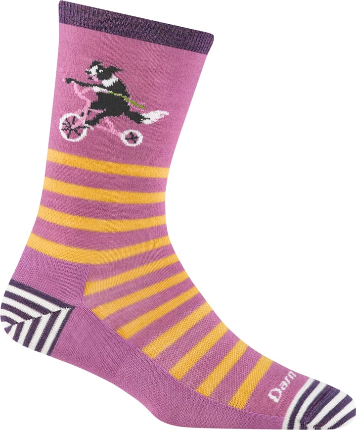 Darn Tough Animal Haus Crew Lightweight Lilac Darn Tough