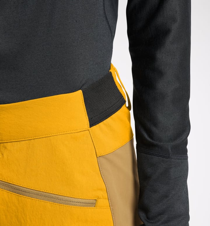 Haglöfs Rugged Flex Pant Women Desert Yellow/Cinnamon Brown Haglöfs