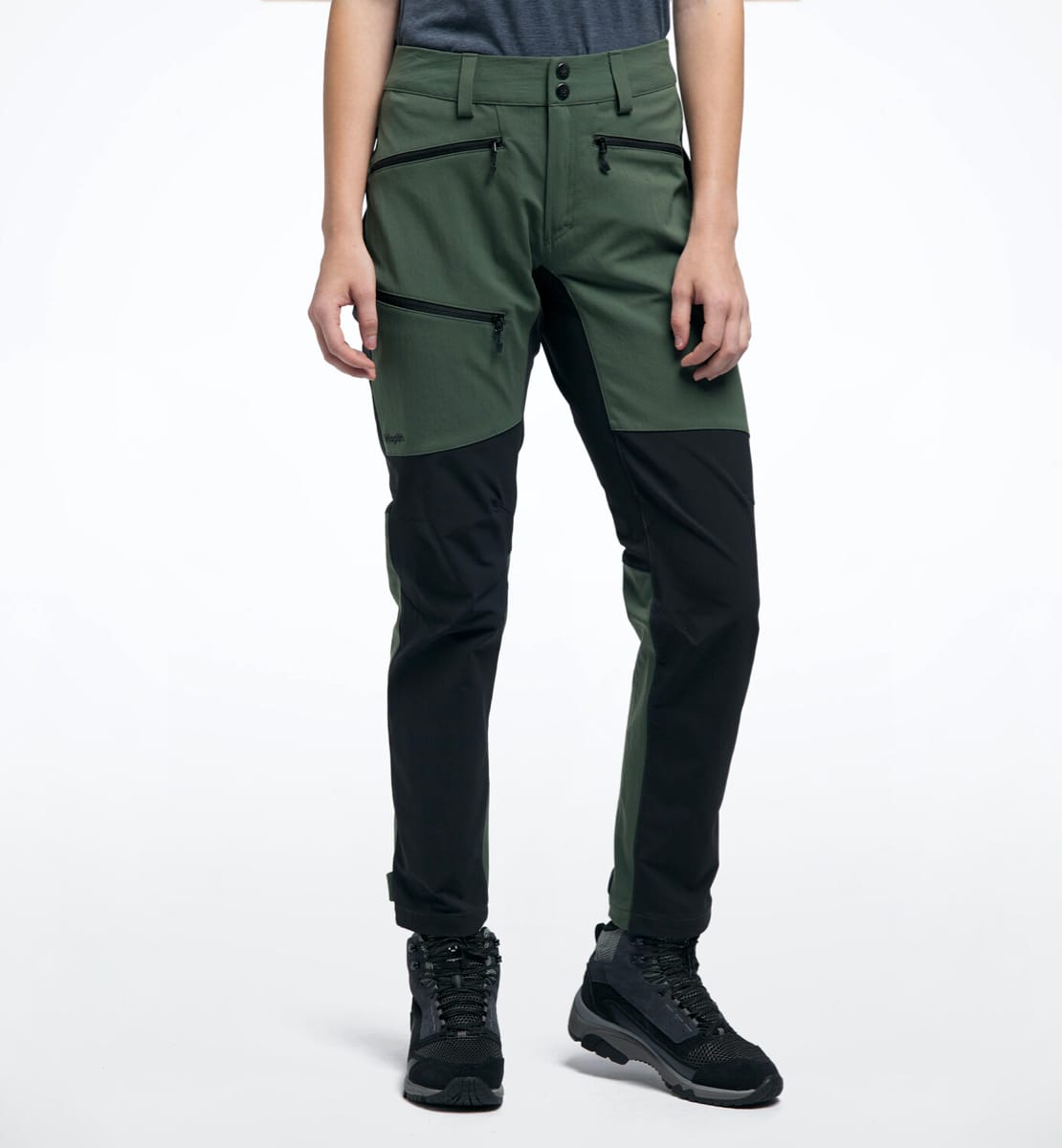 Haglöfs Rugged Flex Pant Women Fjell Green/True Black