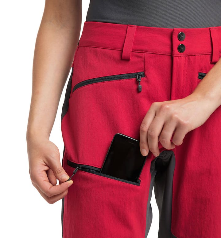 Haglöfs Rugged Flex Pant Women Scarlet Red/Magnetite Haglöfs