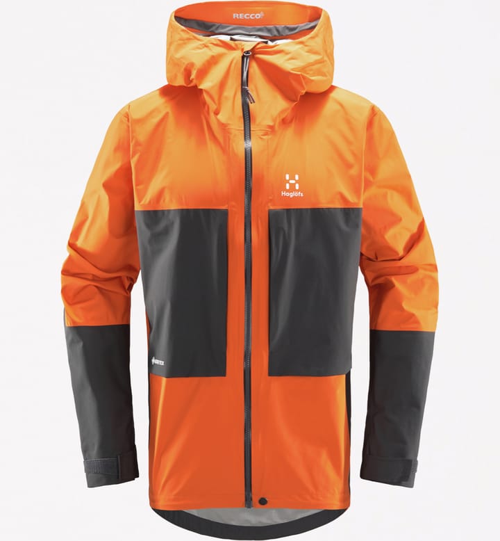 Haglöfs Roc Sheer Gtx Jacket Men Flame Orange/Magnetite Haglöfs Haglöfs Roc Sheer Gtx Jacket Men Flame Orange/Magnetite Haglöfs