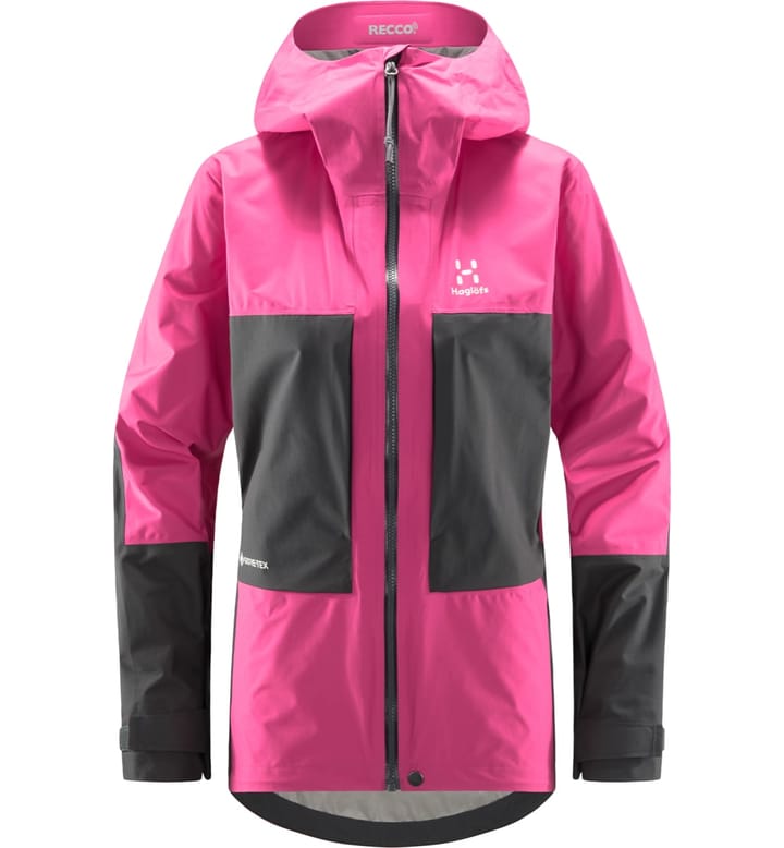 Haglöfs Roc Sheer Gtx Jacket Women Ultra Pink/Magnetite Haglöfs Haglöfs Roc Sheer Gtx Jacket Women Ultra Pink/Magnetite Haglöfs