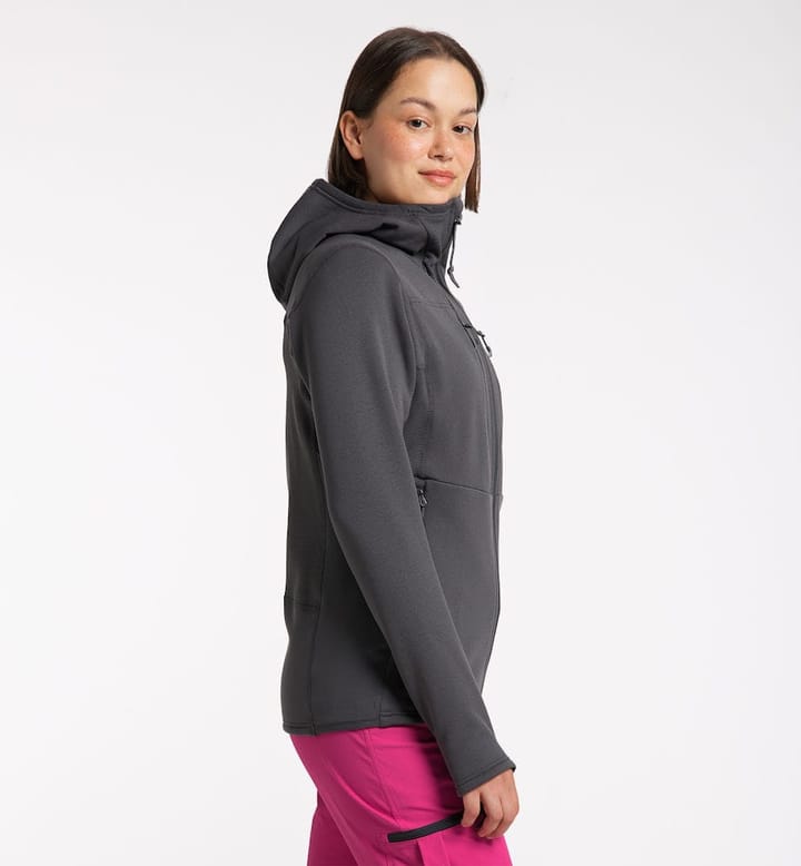 Haglöfs Roc Nordic Mid Hood Women's Magnetite Haglöfs Haglöfs Roc Nordic Mid Hood Women's Magnetite Haglöfs