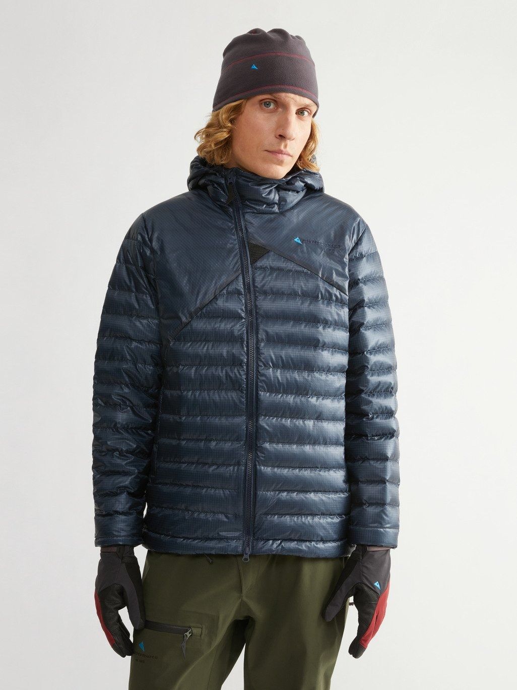 Klättermusen Men's Lopt Zip Hood Jacket Indigo Blue