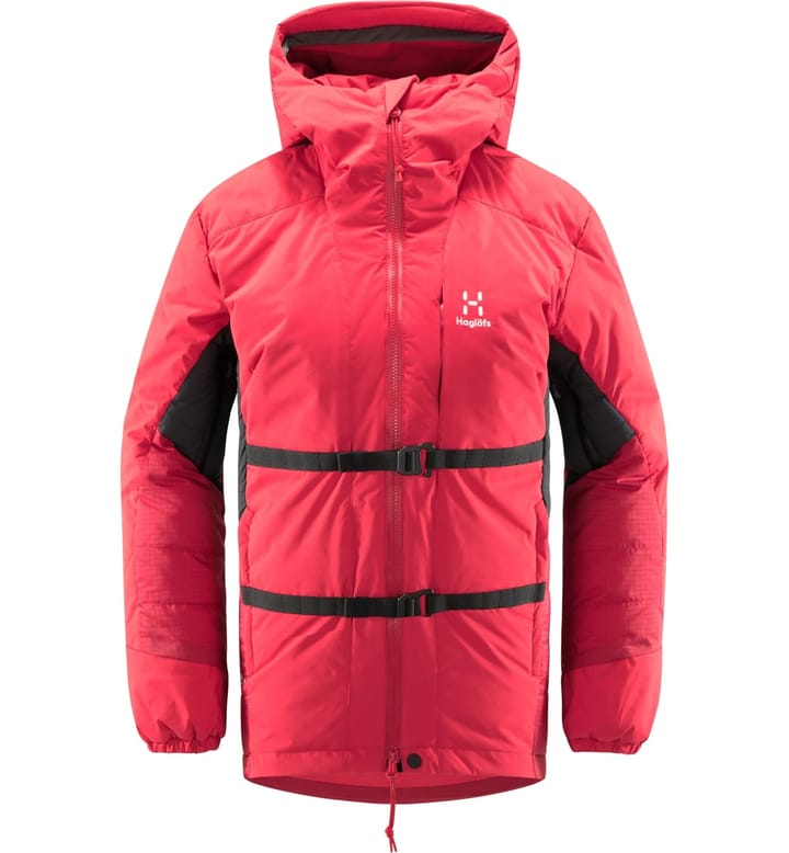 Haglöfs Nordic Expedition Down Hood Women Scarlet Red/Dala Red Haglöfs