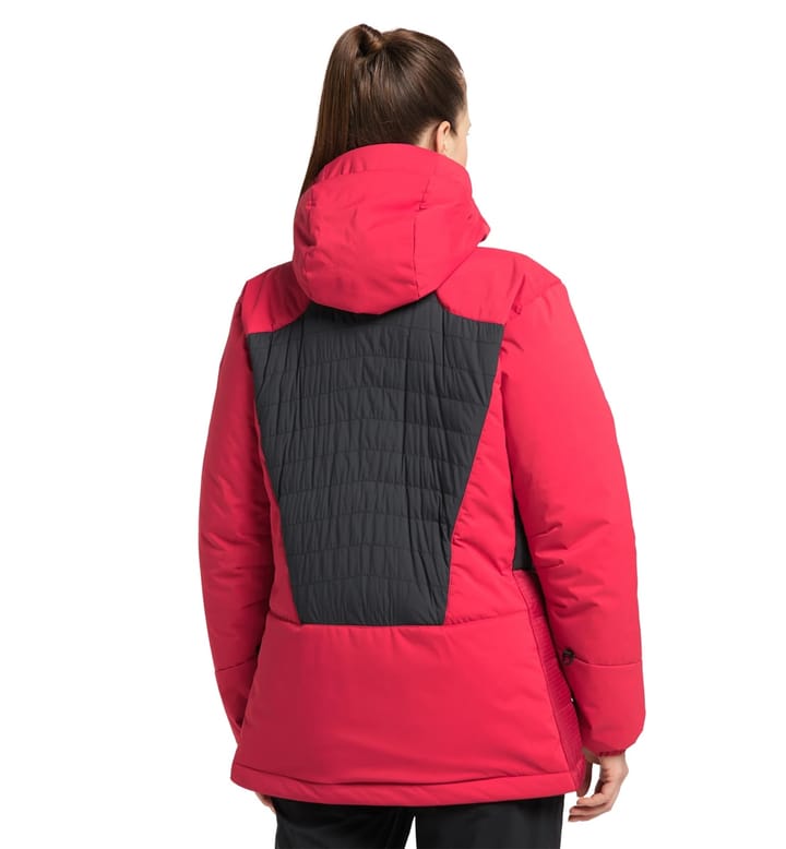 Haglöfs Nordic Expedition Down Hood Women Scarlet Red/Dala Red Haglöfs