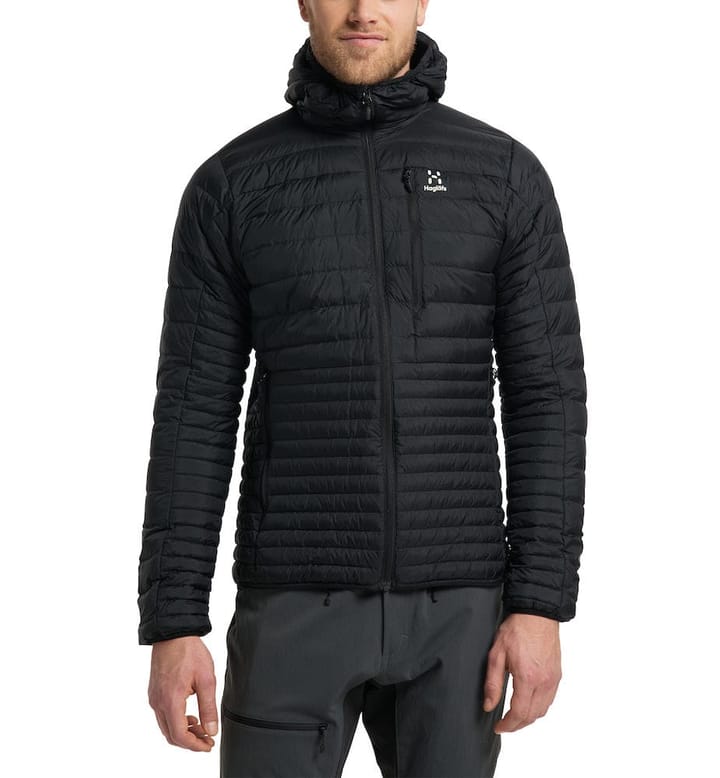 Haglöfs Micro Nordic Down Hood Men True Black Haglöfs