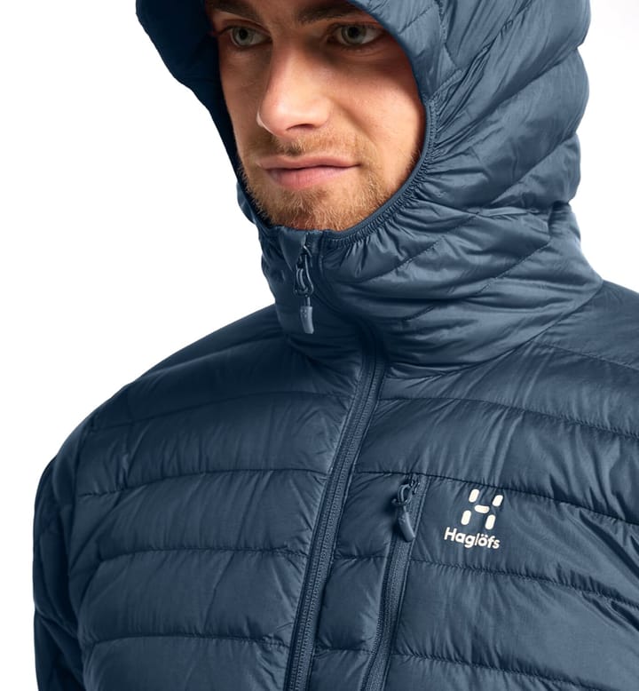 Haglöfs Micro Nordic Down Hood Men Tarn Blue Haglöfs