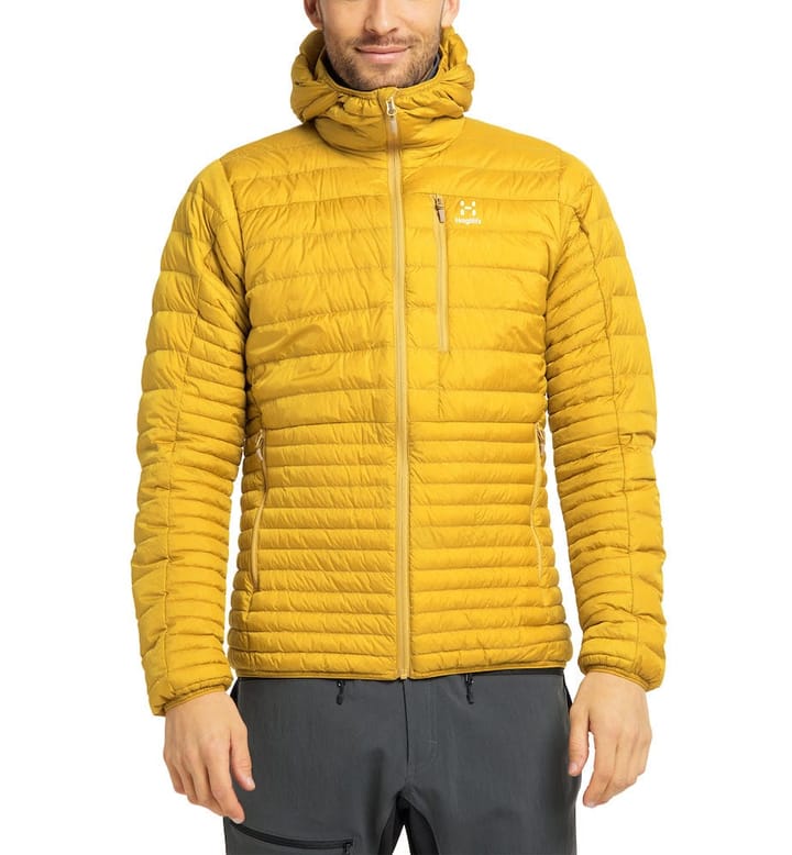 Haglöfs Micro Nordic Down Hood Men Autumn Leaves Haglöfs Haglöfs Micro Nordic Down Hood Men Autumn Leaves Haglöfs