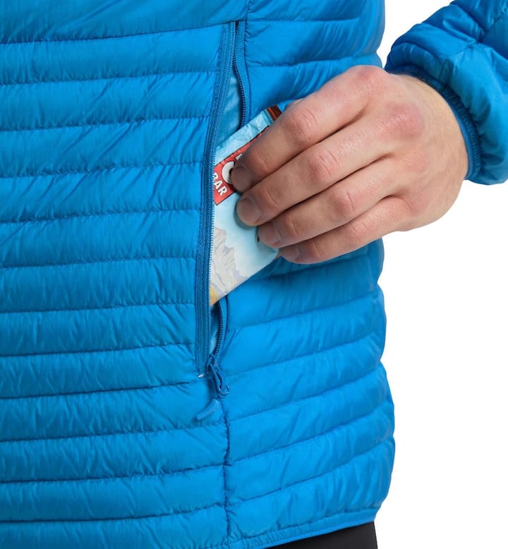 Haglöfs Micro Nordic Down Hood Men Nordic Blue Haglöfs