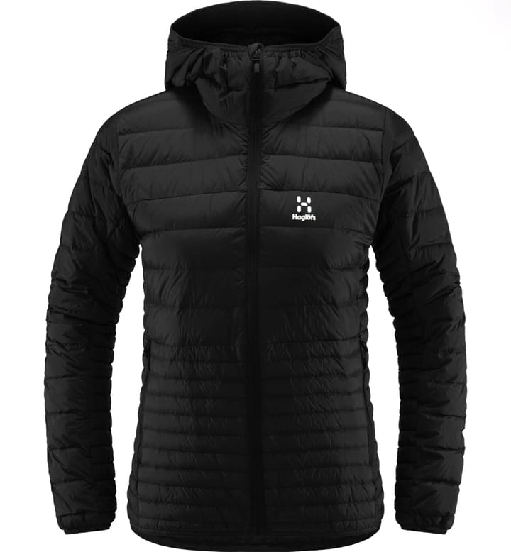 Haglöfs Micro Nordic Down Hood Women True Black Haglöfs