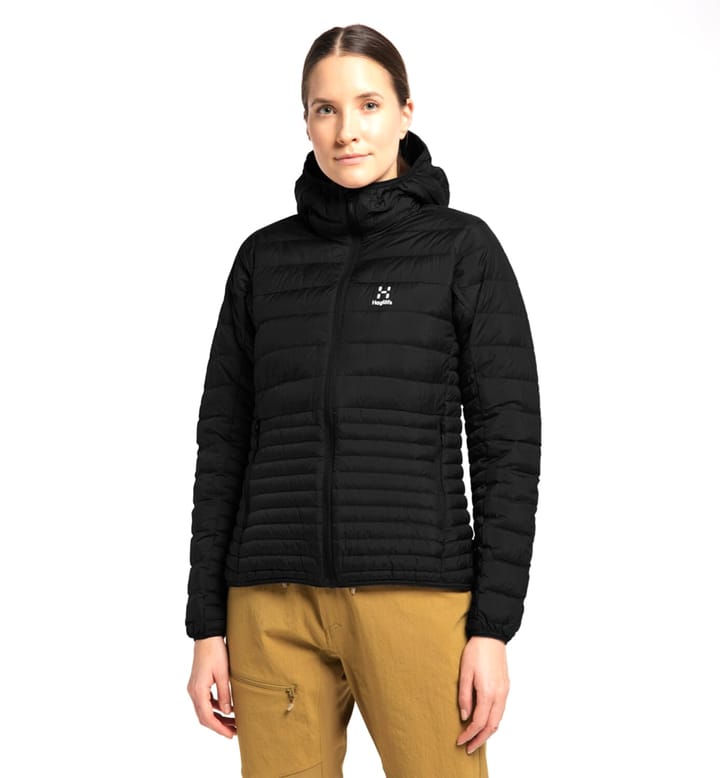 Haglöfs Micro Nordic Down Hood Women True Black Haglöfs