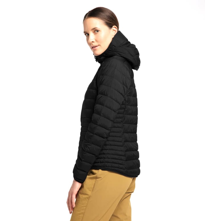 Haglöfs Micro Nordic Down Hood Women True Black Haglöfs