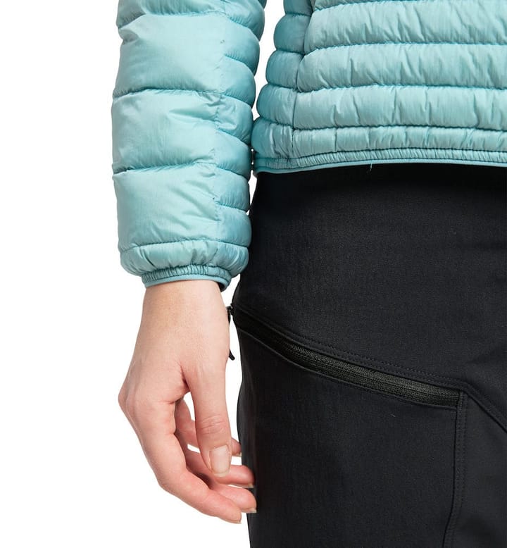 Haglöfs Micro Nordic Down Hood Women Frost Blue Haglöfs