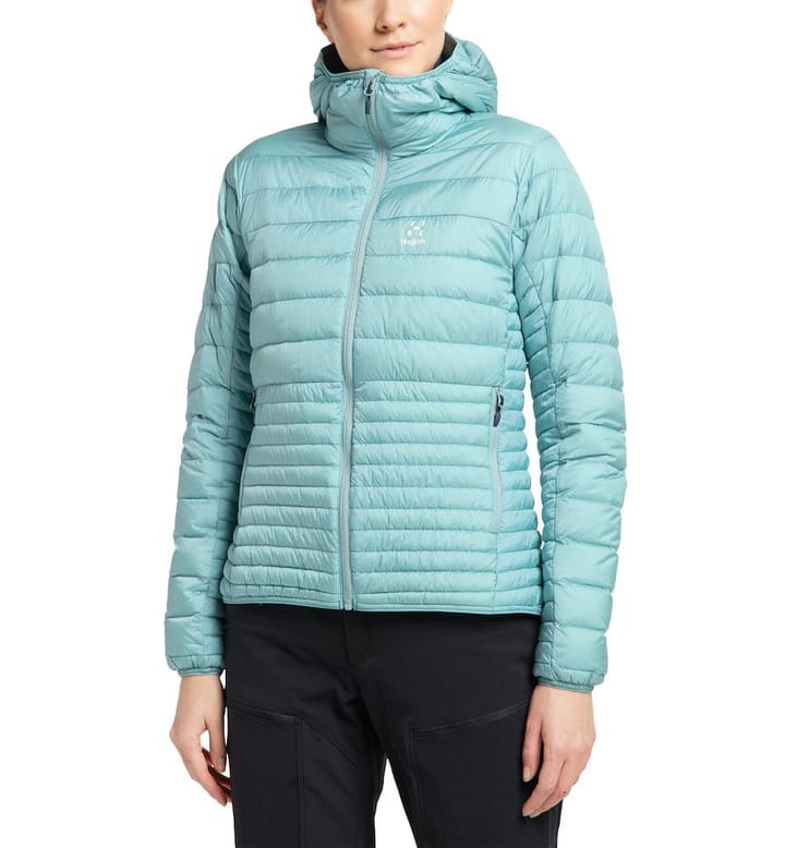 Haglöfs Micro Nordic Down Hood Women Frost Blue Haglöfs