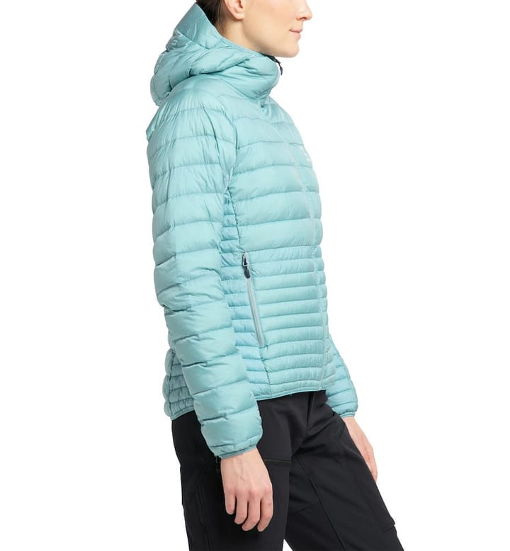 Haglöfs Micro Nordic Down Hood Women Frost Blue Haglöfs