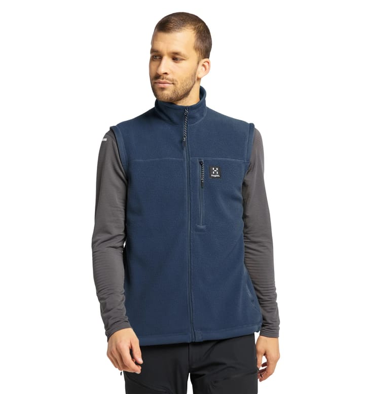 Haglöfs Men's Malung Pile Vest Tarn Blue Haglöfs