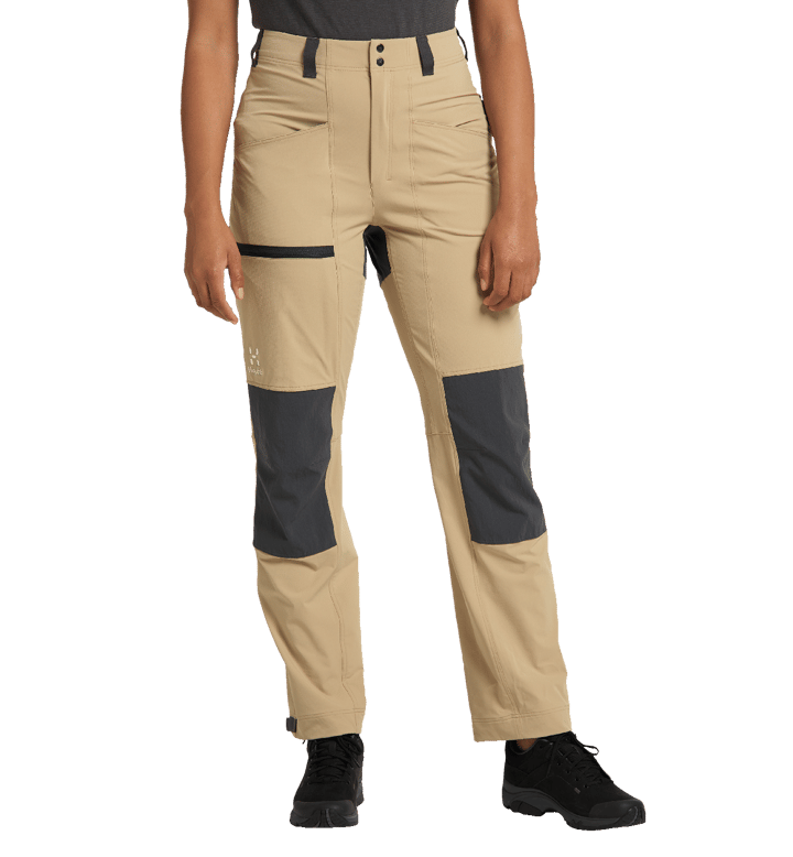 Haglöfs Women's Mid Relaxed Pant Sand/Magnetite Haglöfs