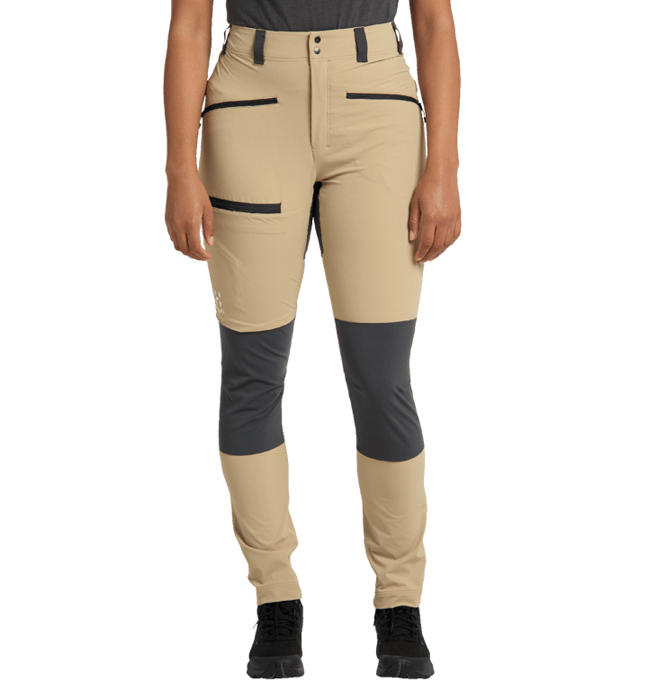 Haglöfs Women's Mid Slim Pant (2022) Sand/Magnetite Haglöfs