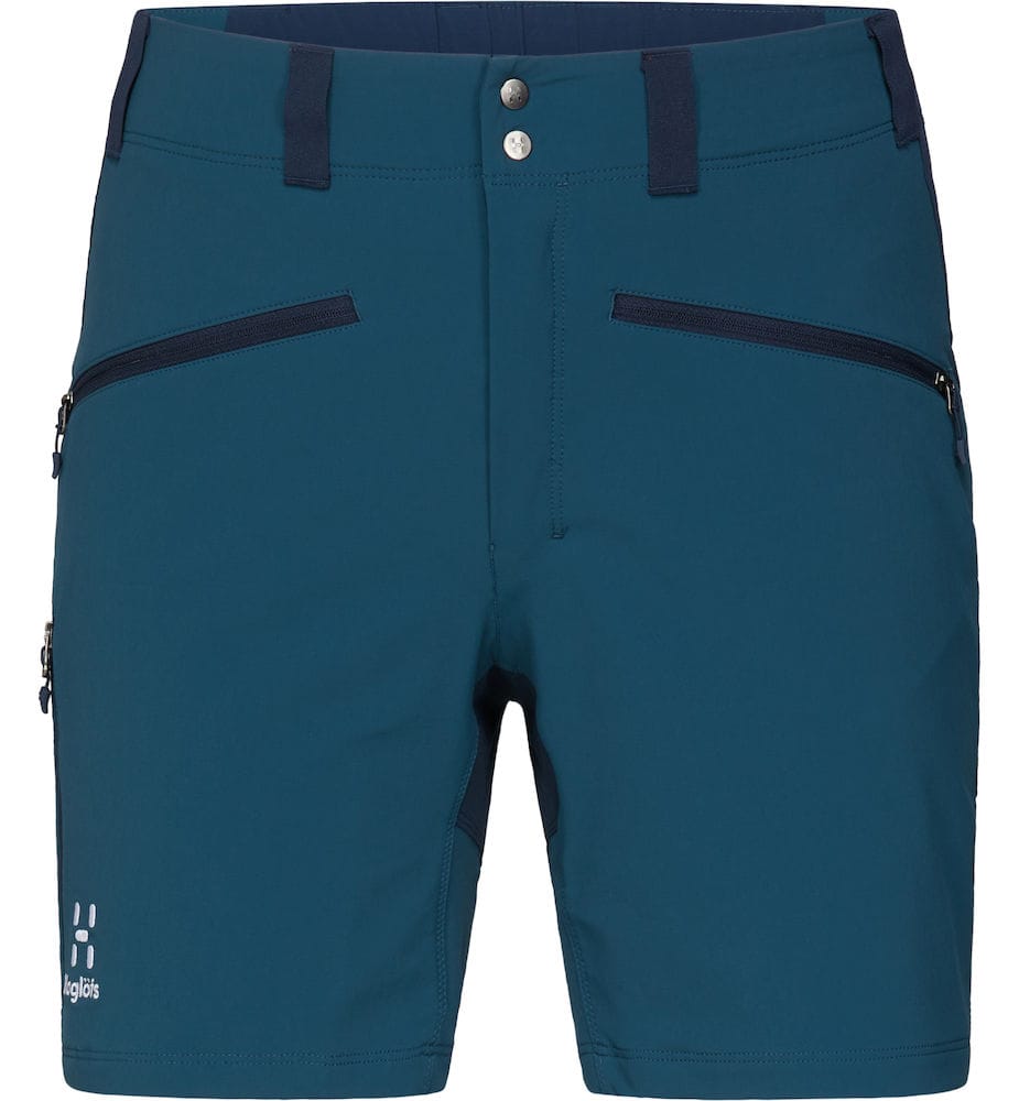Haglöfs Mid Standard Shorts Women Dark Ocean/Tarn Blue