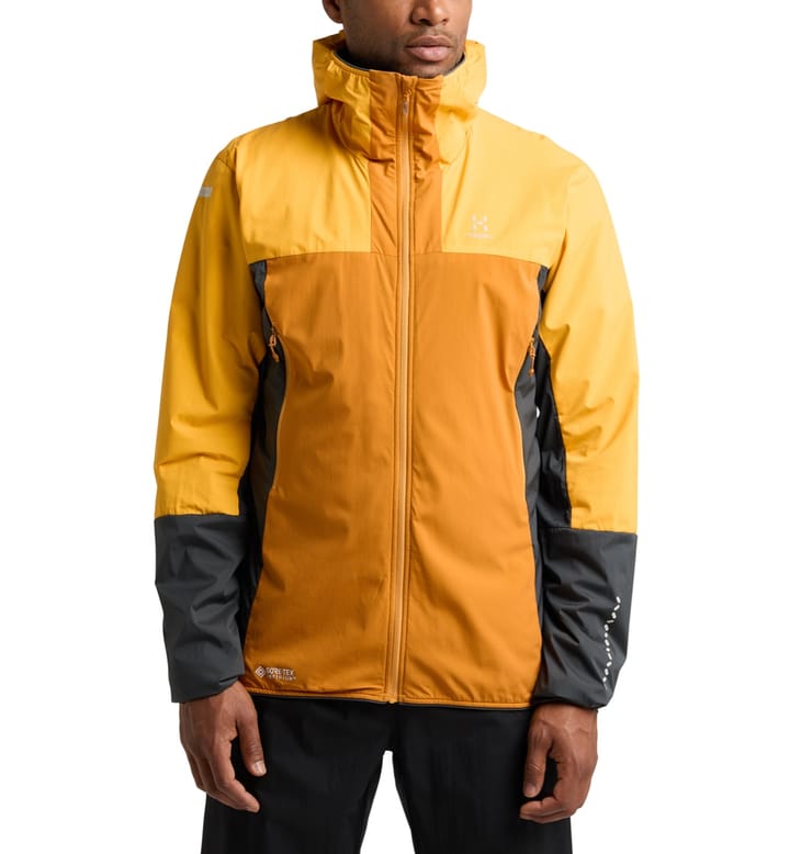 Haglöfs Men's L.I.M Alpha Hood Desert Yellow/Sunny Yellow Haglöfs