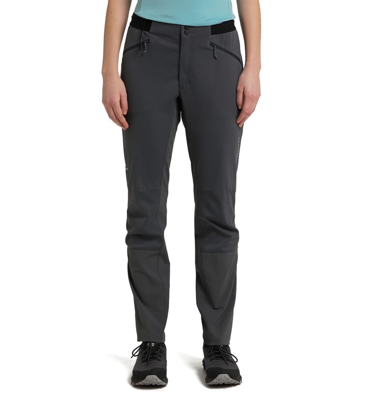 Haglöfs L.I.M Hybrid Softshell Pant Women Magnetite Haglöfs Haglöfs L.I.M Hybrid Softshell Pant Women Magnetite Haglöfs