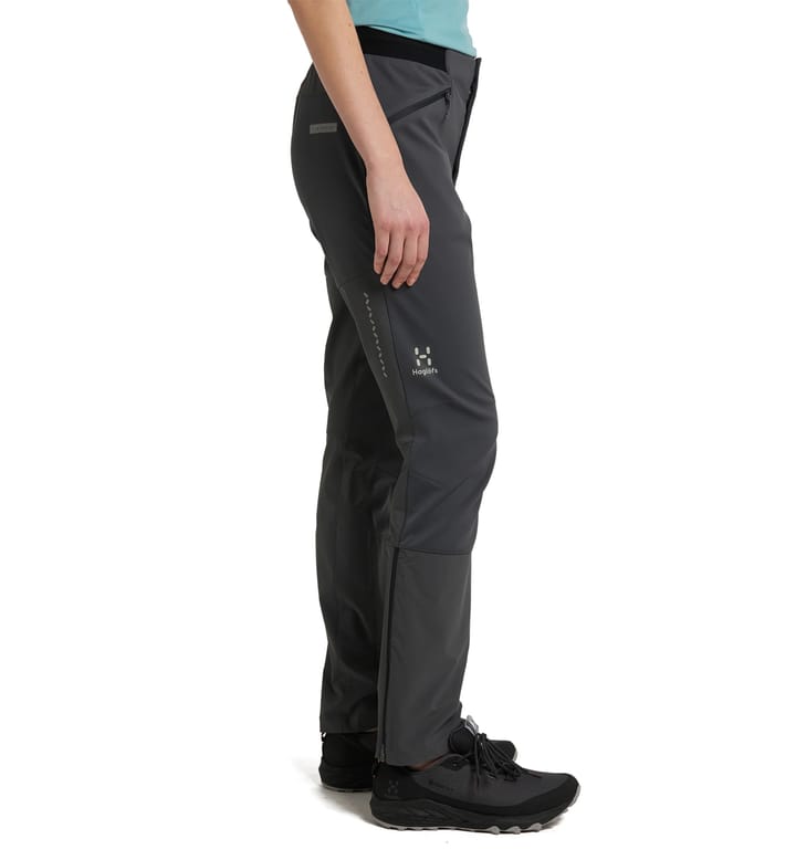 Haglöfs L.I.M Hybrid Softshell Pant Women Magnetite Haglöfs Haglöfs L.I.M Hybrid Softshell Pant Women Magnetite Haglöfs