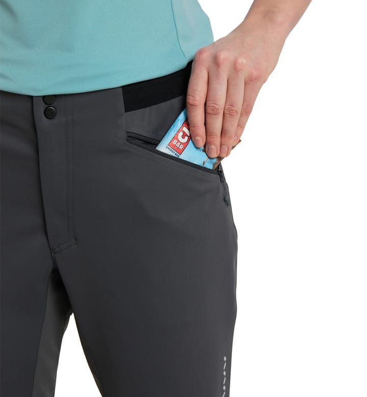 Haglöfs L.I.M Hybrid Softshell Pant Women Magnetite Haglöfs Haglöfs L.I.M Hybrid Softshell Pant Women Magnetite Haglöfs