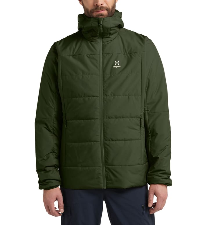 Haglöfs Men's Mimic Silver Hood Seaweed Green Haglöfs Haglöfs Men's Mimic Silver Hood Seaweed Green Haglöfs