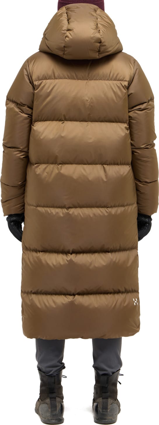 Haglöfs Women's Long Down Parka Teak Brown Haglöfs Haglöfs Women's Long Down Parka Teak Brown Haglöfs