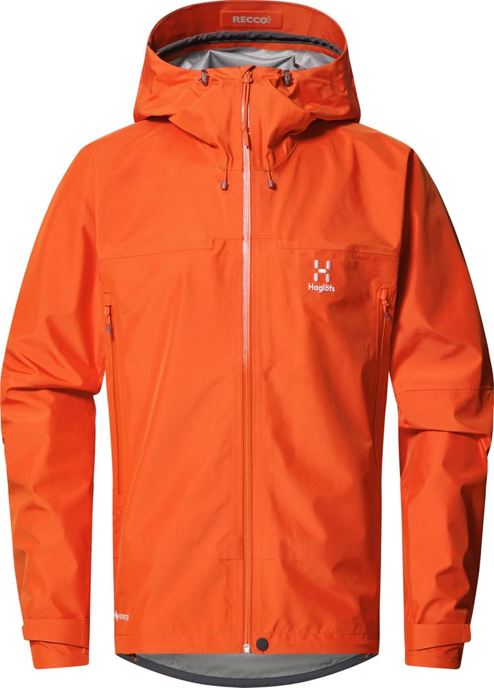 Haglöfs Men's ROC Flash GORE-TEX Jacket Habanero Haglöfs Haglöfs Men's ROC Flash GORE-TEX Jacket Habanero Haglöfs