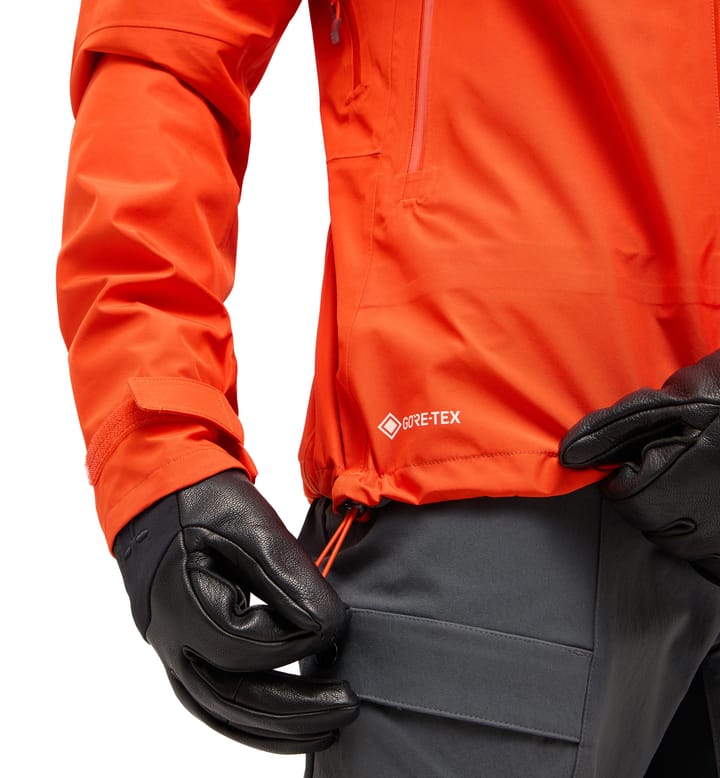 Haglöfs Men's ROC Flash GORE-TEX Jacket Habanero Haglöfs Haglöfs Men's ROC Flash GORE-TEX Jacket Habanero Haglöfs
