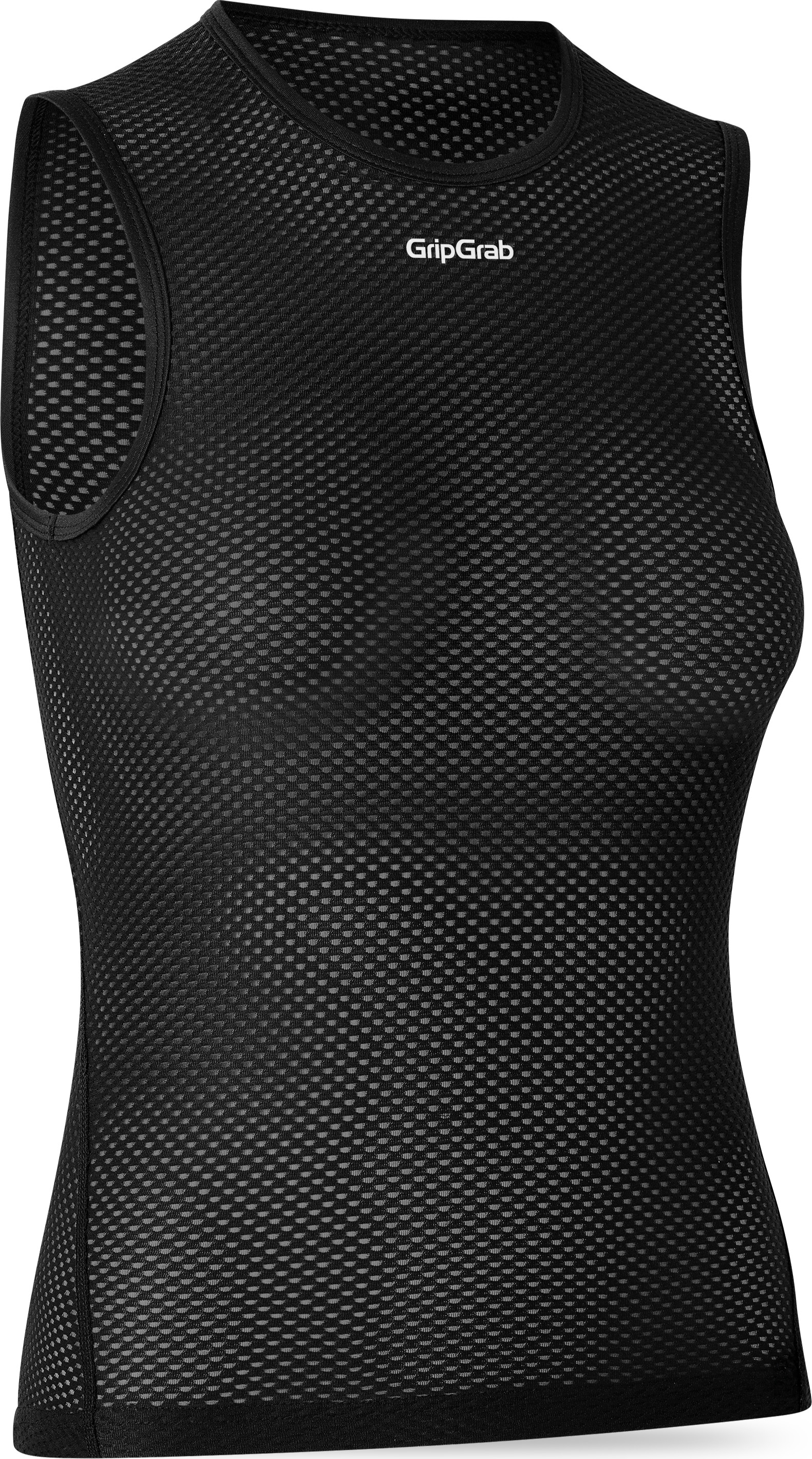 Gripgrab Women's Ultralight Mesh Sleeveless Base Layer Black Lyhythihainen treenipaita M