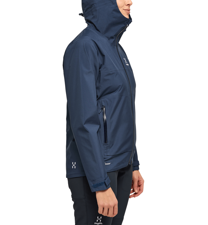 Haglöfs Front Proof Jacket Women Tarn Blue Haglöfs