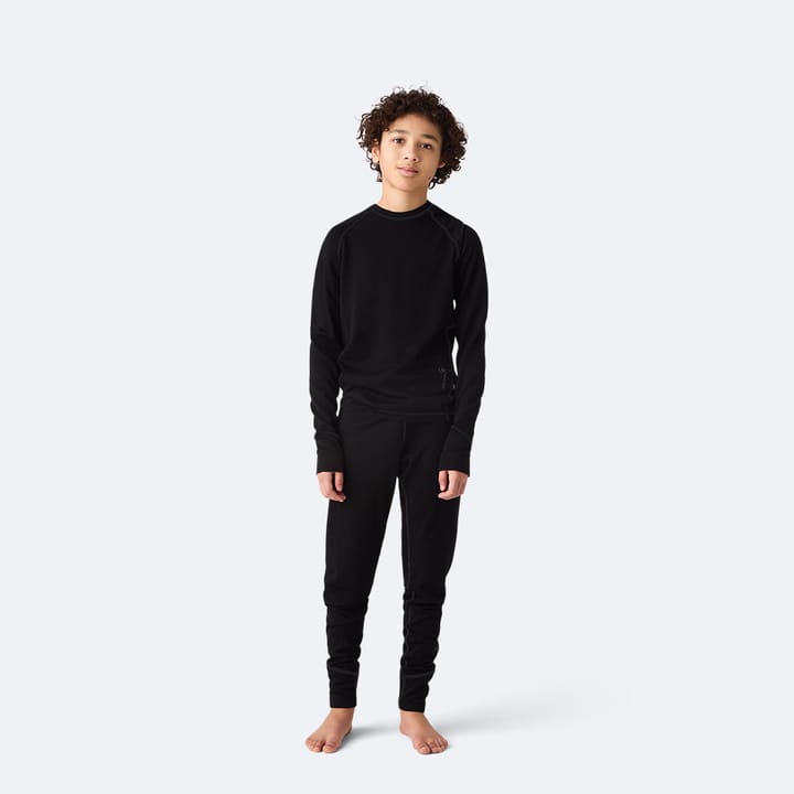 Isbjörn of Sweden Juniors' Husky Sweater Baselayer Black Isbjörn of Sweden