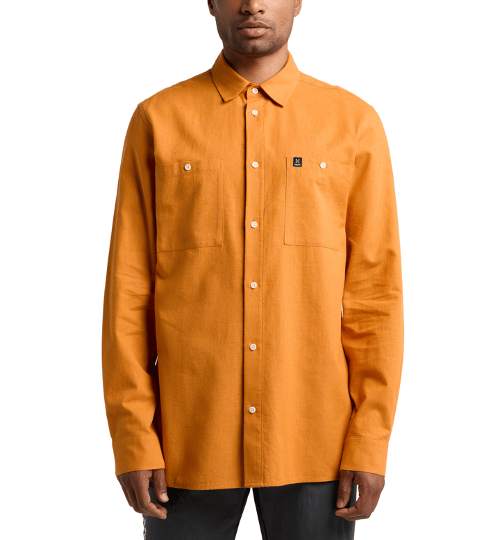 Haglöfs Men's Curious Hemp Shirt Desert Yellow Haglöfs