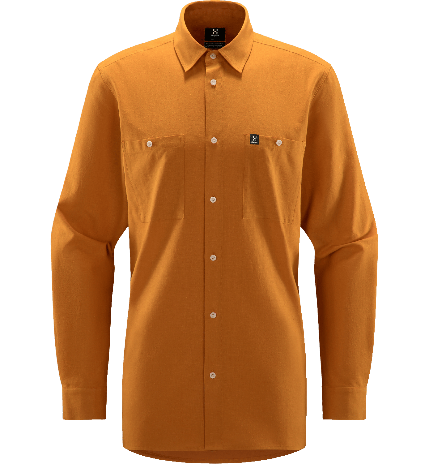 Haglöfs Men's Curious Hemp Shirt Desert Yellow