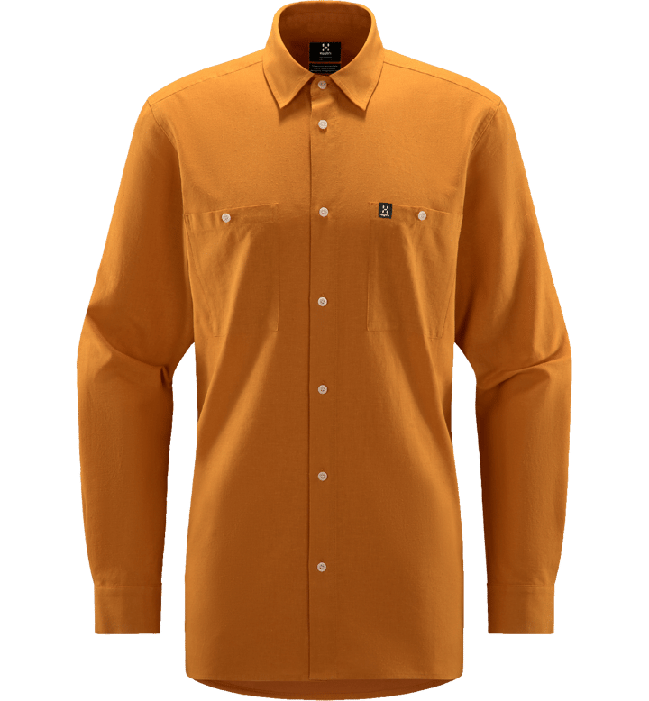 Haglöfs Men's Curious Hemp Shirt Desert Yellow Haglöfs