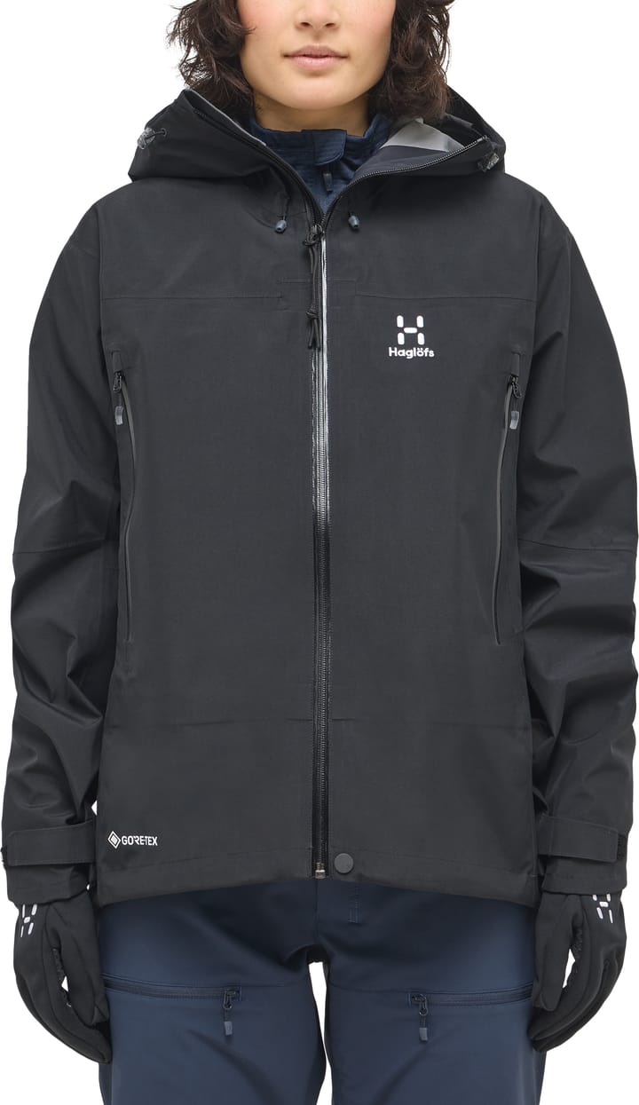 Haglöfs Roc Flash Gtx Jacket Women True Black Haglöfs Haglöfs Roc Flash Gtx Jacket Women True Black Haglöfs