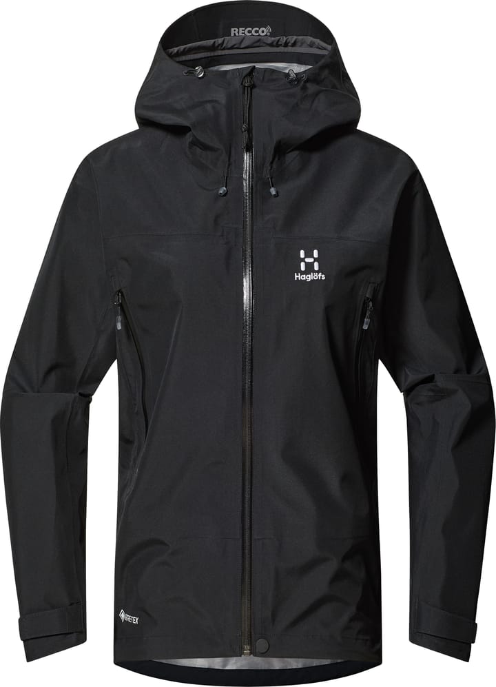 Haglöfs Roc Flash Gtx Jacket Women True Black Haglöfs