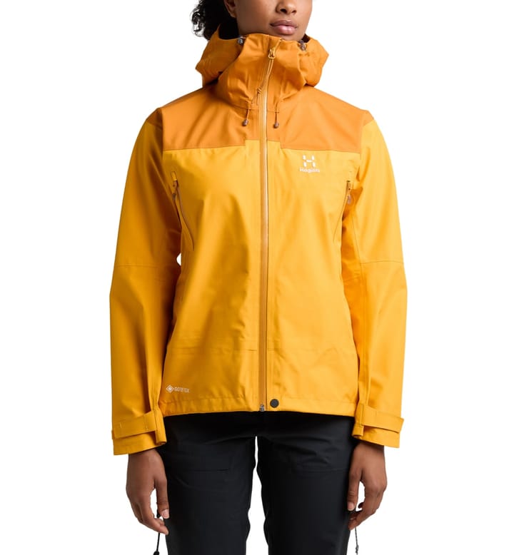 Haglöfs Roc Flash Gtx Jacket Women Sunny Yellow/Desert Yellow Haglöfs