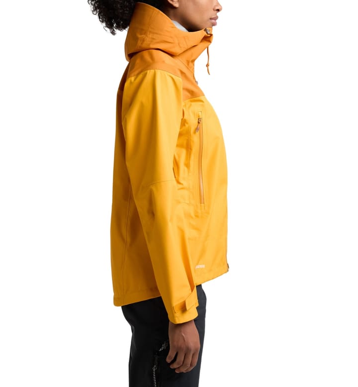 Haglöfs Roc Flash Gtx Jacket Women Sunny Yellow/Desert Yellow Haglöfs Haglöfs Roc Flash Gtx Jacket Women Sunny Yellow/Desert Yellow Haglöfs