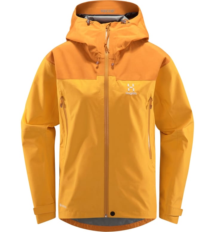 Haglöfs Roc Flash Gtx Jacket Women Sunny Yellow/Desert Yellow Haglöfs Haglöfs Roc Flash Gtx Jacket Women Sunny Yellow/Desert Yellow Haglöfs