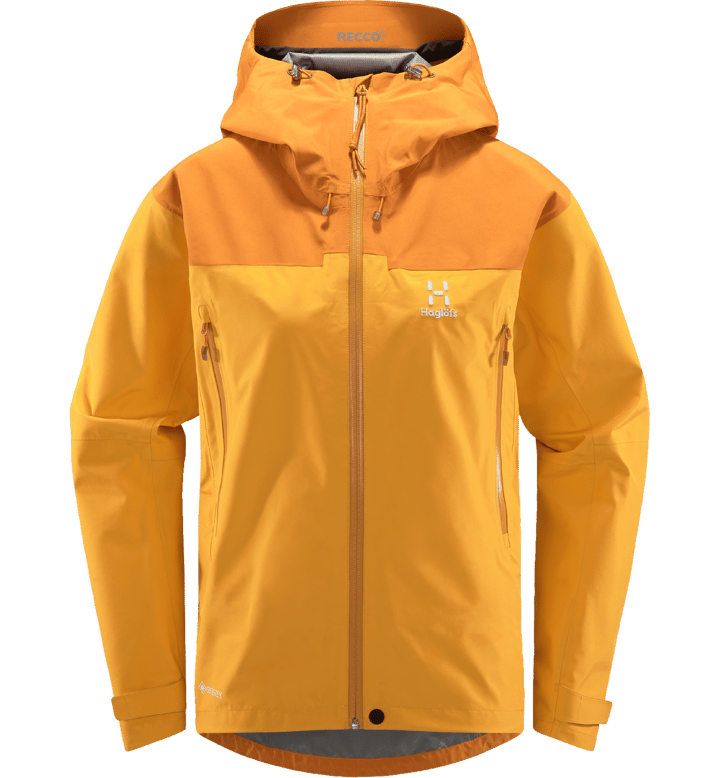 Haglöfs Women's ROC Flash GORE-TEX Jacket Sunny Yellow/Desert Yellow Haglöfs