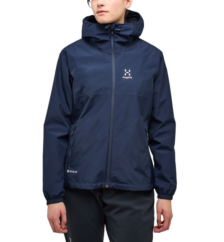 Haglöfs Hajk Gtx Jacket Women Tarn Blue Haglöfs